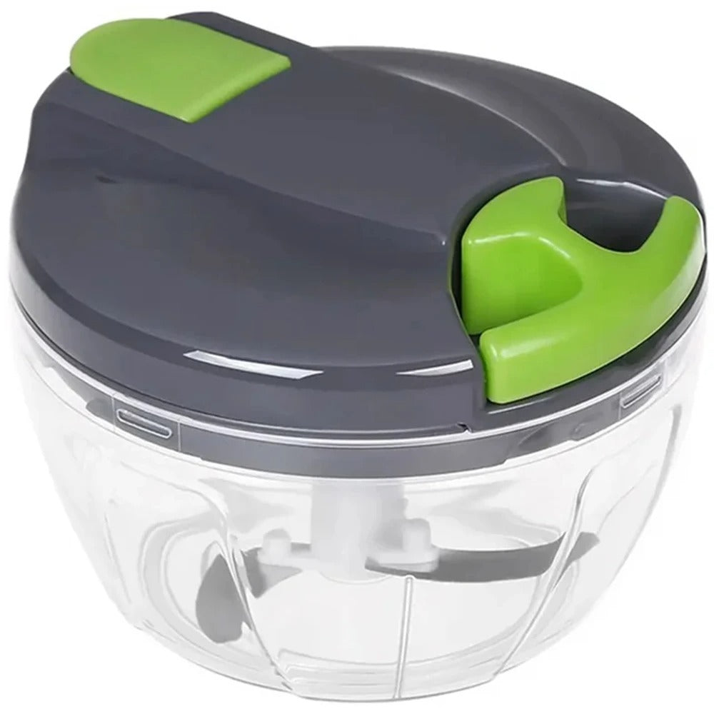 Manual Garlic Chopper Hand Pull String Vegetable Cutter Multifunctional Onions Mincer Ginger Fruits Nuts Kitchen Food Processor